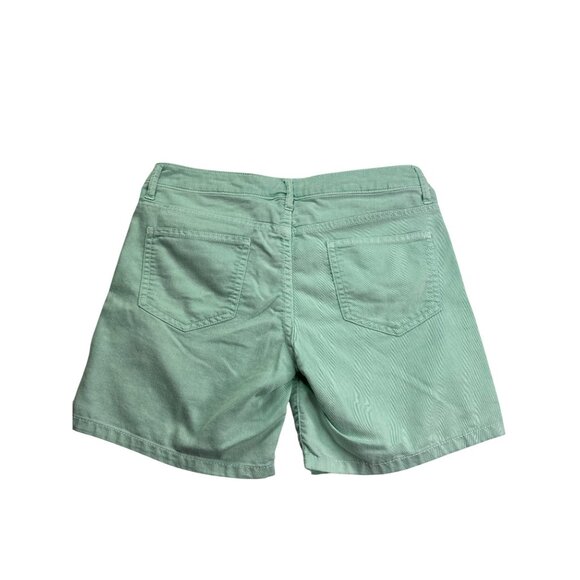 Aerie Womens Mint Green Denim Shorts Size 4 Regular - Picture 2 of 5